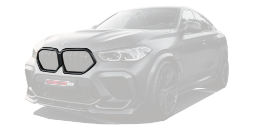 Carbon grille trim for BMW X6M F96
