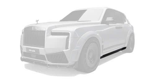 Carbon side skirts for Rolls-Royce Cullinan 2025