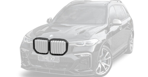 Carbon front grille for BMW X7 G07
