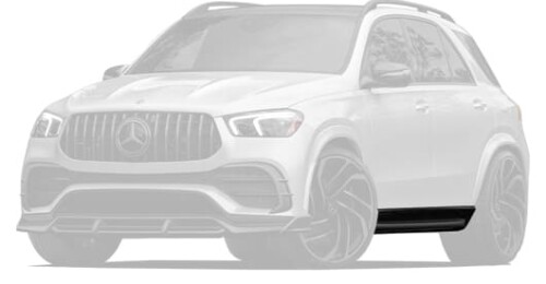 Side skirts for Mercedes-Benz GLE V167
