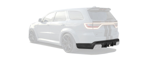 Rear bumper diffuser