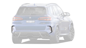 Rear bumper inserts