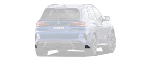 Rear bumper wings
