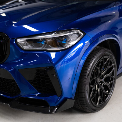 BMW X5M F95 Blue by Custom Tuning