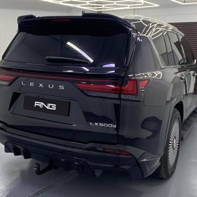 Non wide body kit with forged wheels