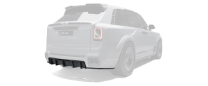 Rear bumper diffuser