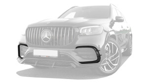 Front bumper inserts