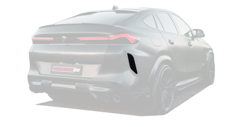 Carbon Heckstoßstangeneinsätze für BMW X6M F96