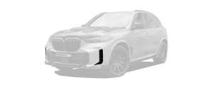 Front bumper inserts