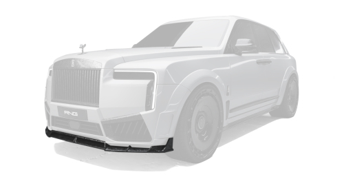 Carbon front bumper splitter for Rolls-Royce Cullinan 2025