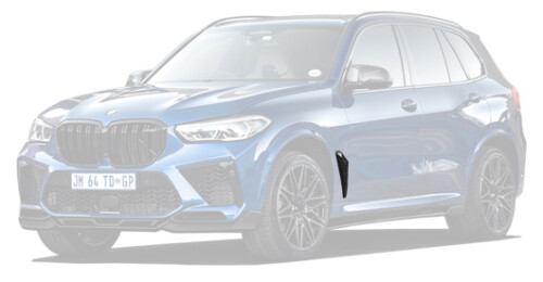 Carbon Frontkotflügeleinsätze für BMW X5M F95