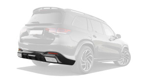 Rear bumper diffuser