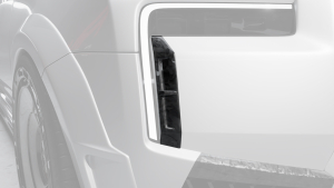 Front bumper inserts