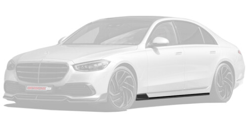 Side skirts for Mercedes-Benz 223