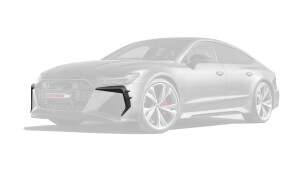 Front bumper inserts