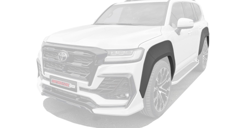 Wide body extensions for Toyota Land Cruiser 300