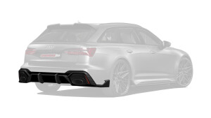 Rear bumper diffuser