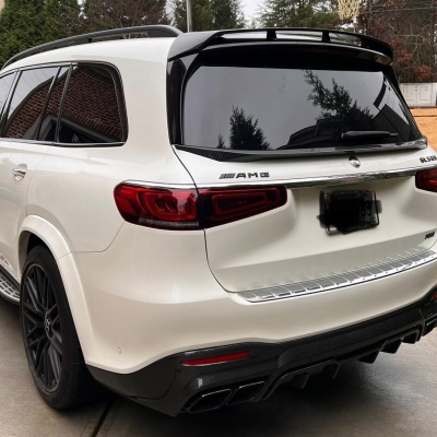 Mercedes GLS X167 AMG G63 with carbon fiber body kit by Renegade Design. For Mr. Vazemiller