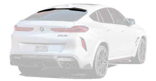 Карбоновый спойлер для BMW X6M F96 верхний
