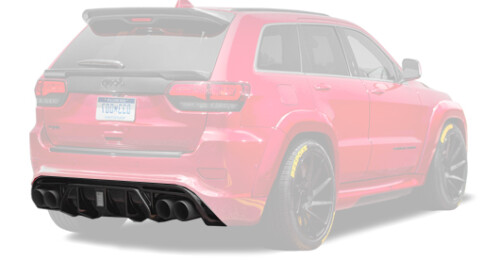 Heckdiffusor für Jeep Grand Cherokee SRT/Trackhawk