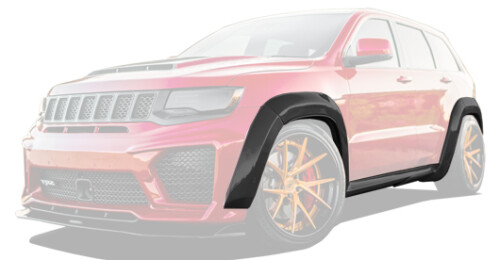 Vergrößerung der Karoserrie für JEEP GC WK2
