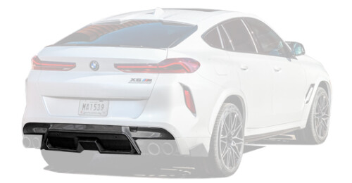 Carbon difúzor für BMW X6M F96
