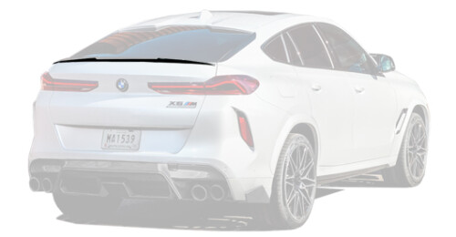 Карбоновый спойлер для BMW X6M F96