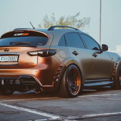 Infiniti QX70 by FOS Concepts in Dubai