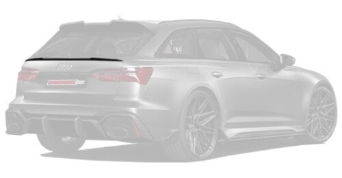 Карбоновый нижний спойлер для Audi RS6