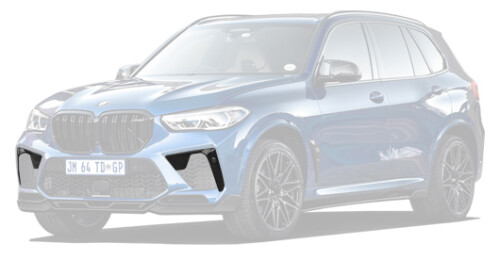 Lufteinlässe für die vordere Stoßstange aus Carbon für BMW X5M F95