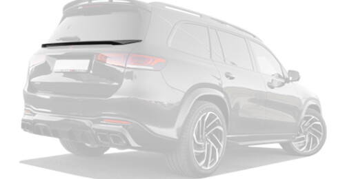 Спойлер для Mercedes-Benz GLS X167 нижний