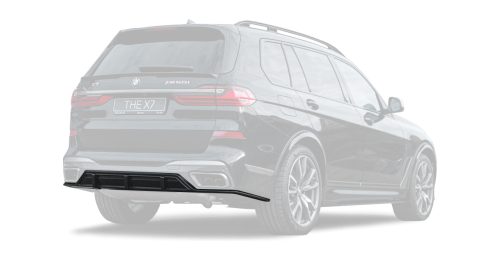 Carbon diffuser V1 for BMW X7 LCI