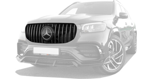Front grille GT for Mercedes-Benz GLS X167