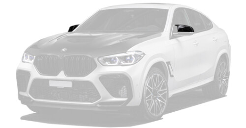 Carbon spiegelabdeckungen für BMW X6M F96