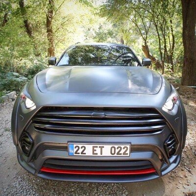 Infinity QX70 Widebody kit for Mr. Tuzcu in Edirne
