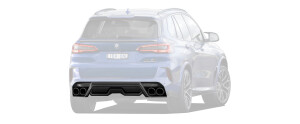 Rear bumper diffuser