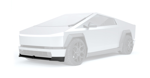 Front bumper splitter for Tesla Cybertruck