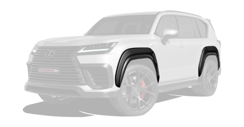 Wide body extensions for Lexus LX600