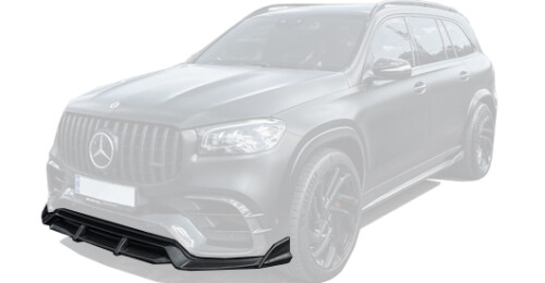 Carbon front bumper splitter for Mercedes-Benz GLS X167